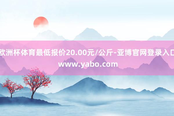 欧洲杯体育最低报价20.00元/公斤-亚博官网登录入口 www.yabo.com