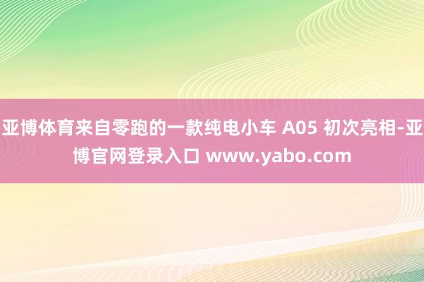 亚博体育来自零跑的一款纯电小车 A05 初次亮相-亚博官网登录入口 www.yabo.com
