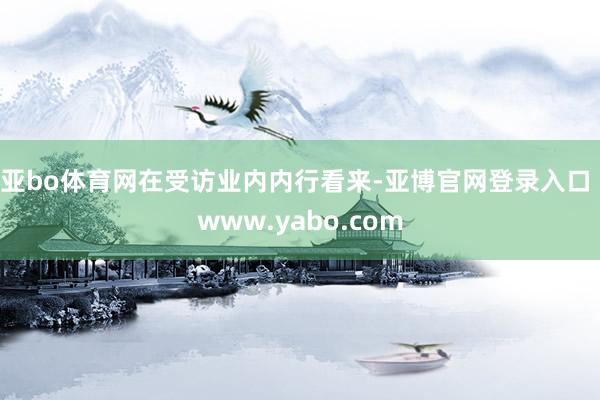 亚bo体育网　　在受访业内内行看来-亚博官网登录入口 www.yabo.com